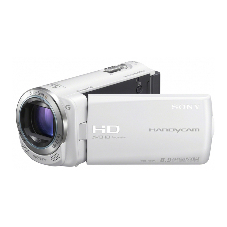 Sony HANDYCAM operating guide