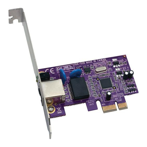 Sonnet PRESTO GIGABIT PCIe PRO User manual