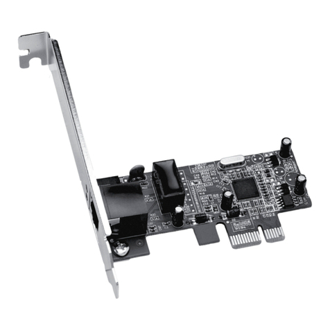 Sonnet PRESTO GIGABIT PCIe BASIC User manual