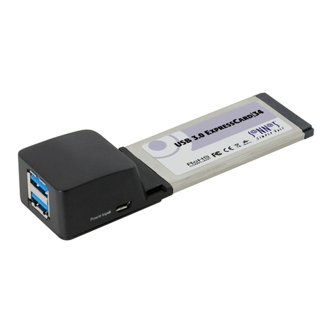 Sonnet USB 3.0 ExpressCard/34 User manual