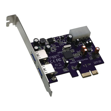 Sonnet ALLEGRO USB 3.0 PCIe quick start guide