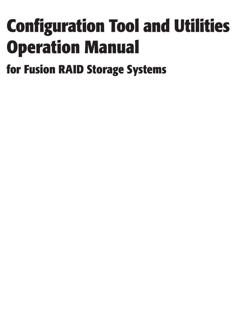 Sonnet Fusion RAID Storage Systems Operation manual