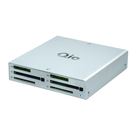 Sonnet Qio Professional Universal Media Reader &... User manual