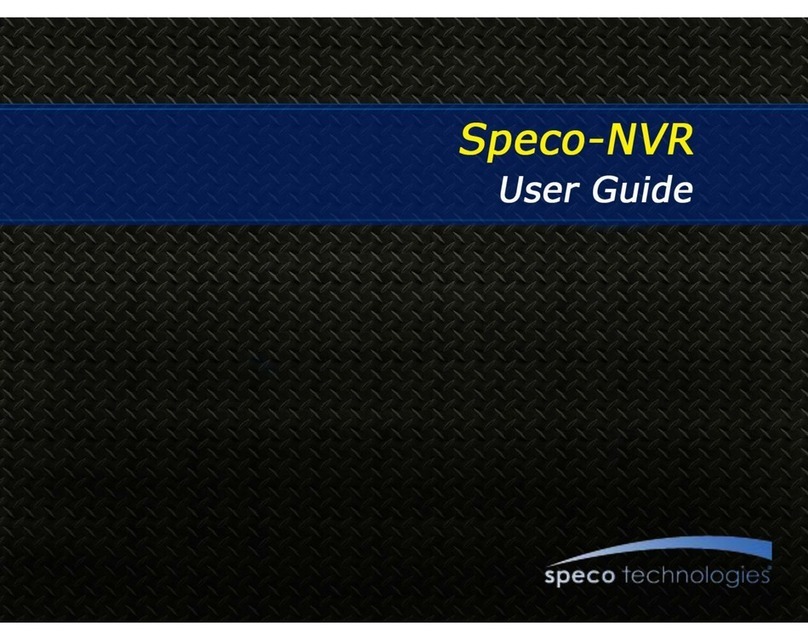 Speco Speco-NVR User manual
