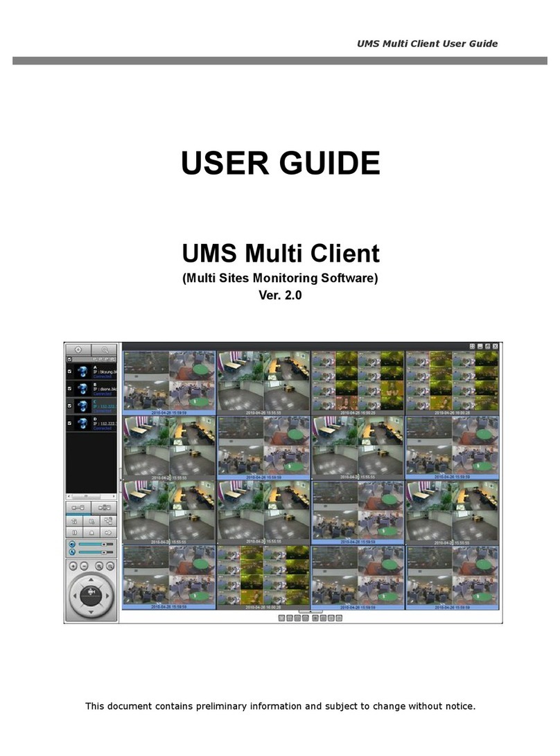 Speco UMS Multi Client Ver. 2.0 User manual