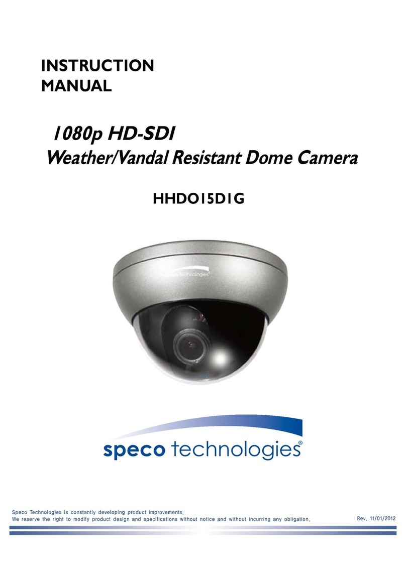 Speco HHDO15D1G User manual