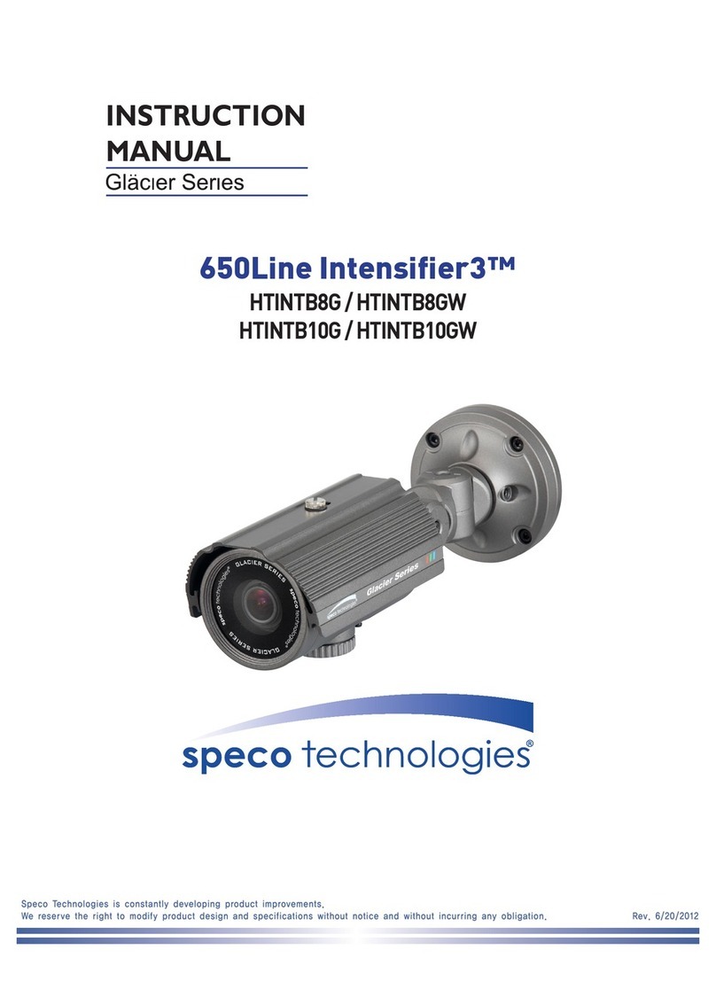 Speco 650Line Intensifier3 HTINTB8G User manual