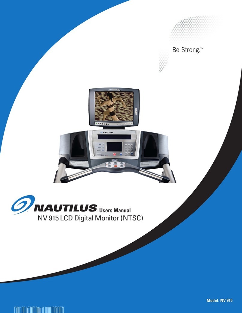 Nautilus Be Strong. NV915 User manual