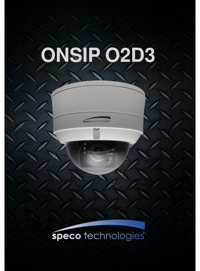 Speco ONSIP O2D3 User manual