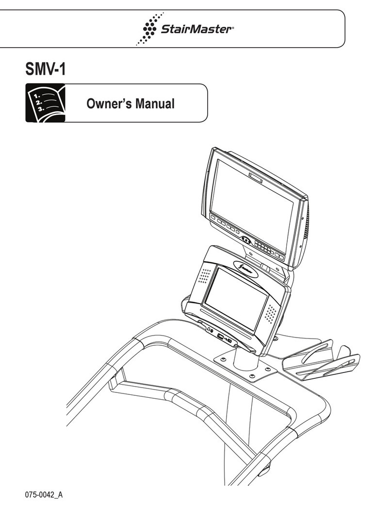 Stairmaster SMV-1 User manual