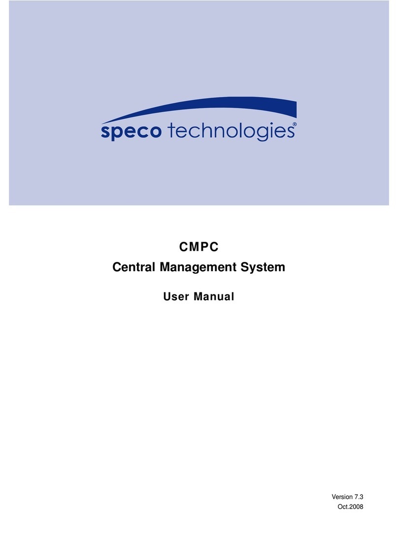 Speco CMPC User manual