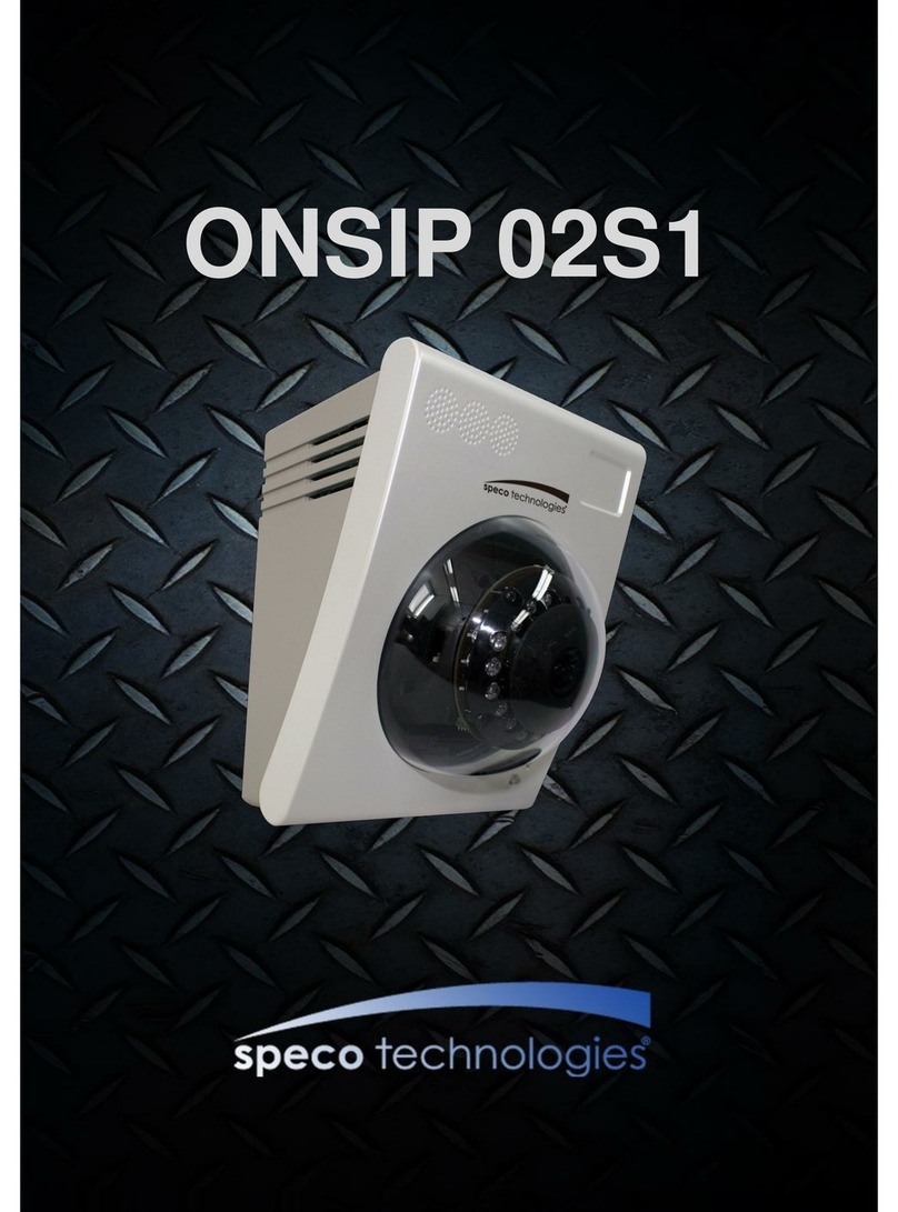 Speco ONSIP 02S1 User manual