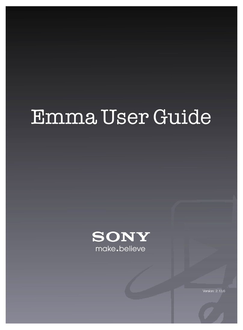 Sony Emma User manual