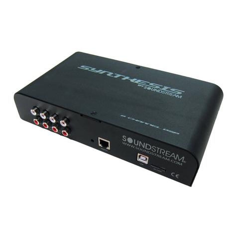 Soundstream SYNTHESIS User manual