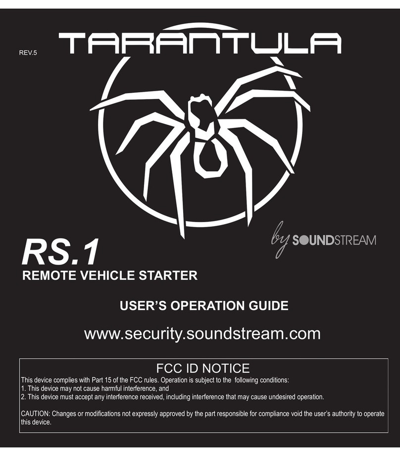 Soundstream TARANTULA RS.1 User manual