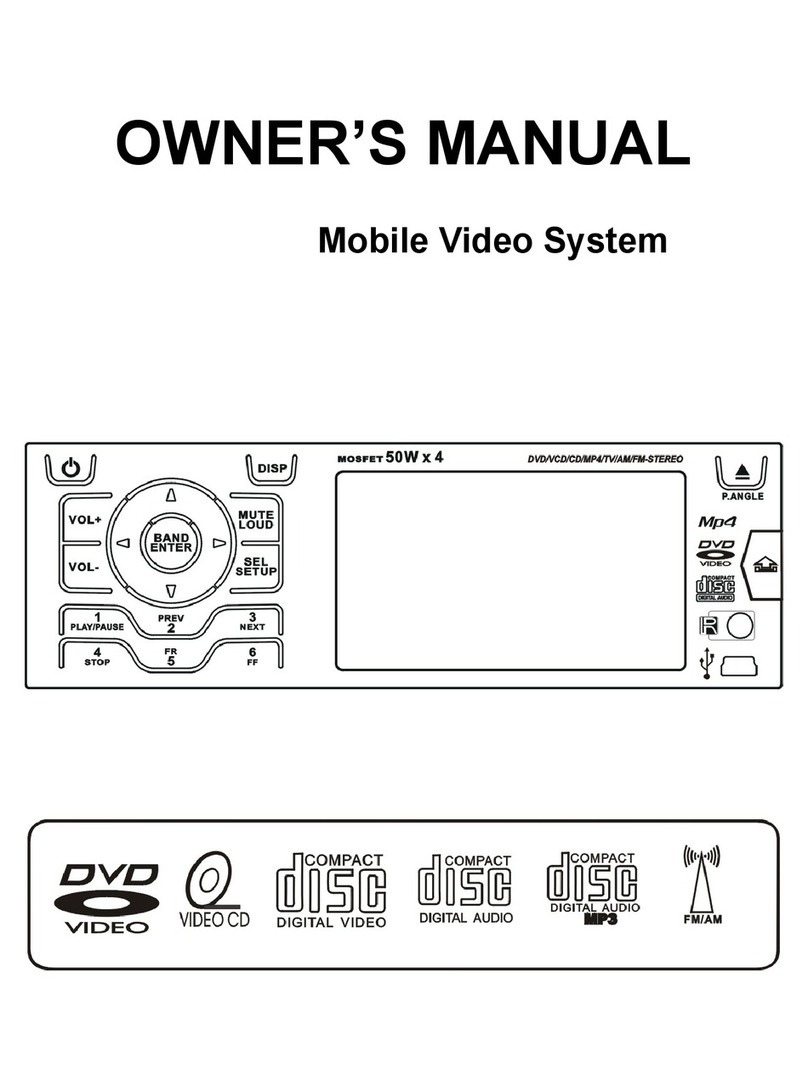 Soundstream MOSFET 50W x 4 User manual