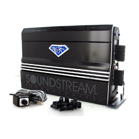 Soundstream D-Tower Amplifier Series User manual