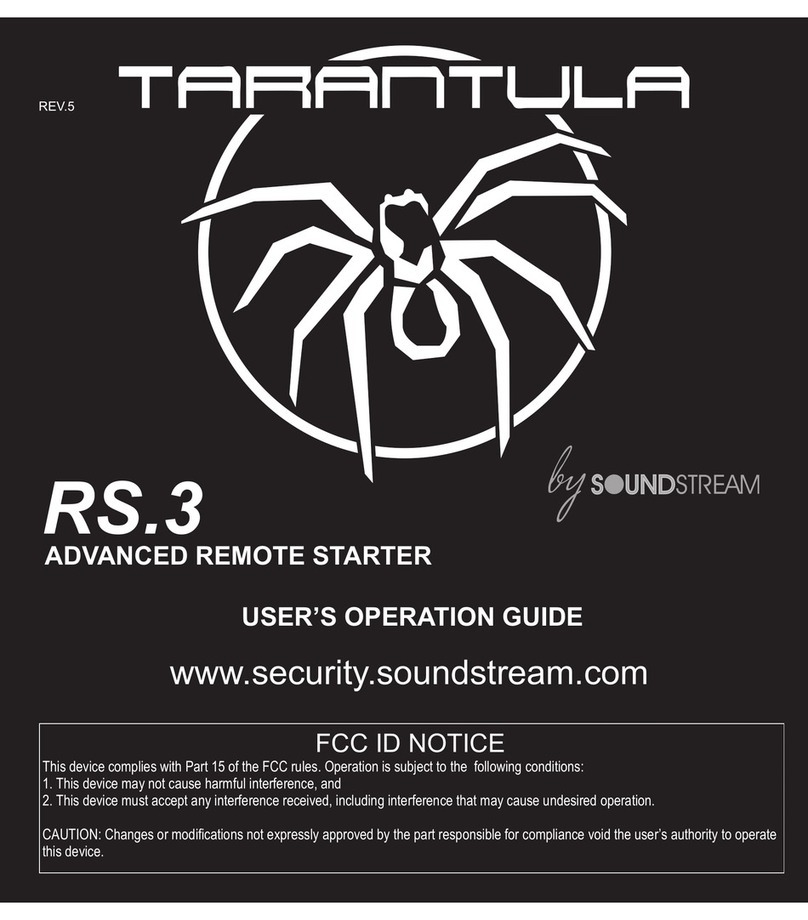 Soundstream TARANTULA RS.3 User manual