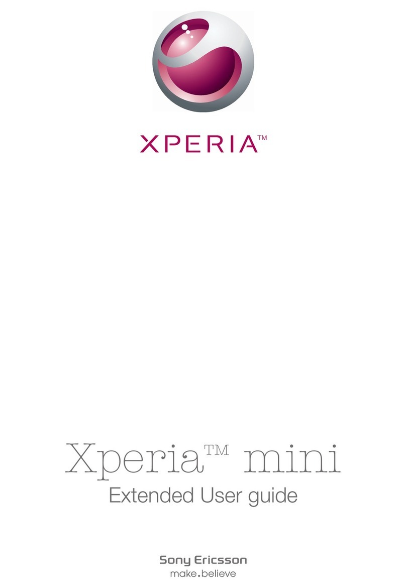 Sony Ericsson XPERIA mini Extended user guide
