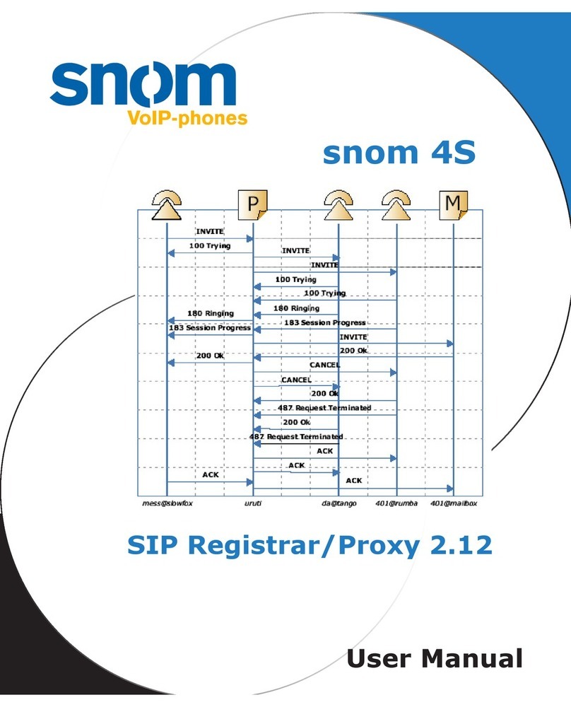 Snom 4S Media Server user manual