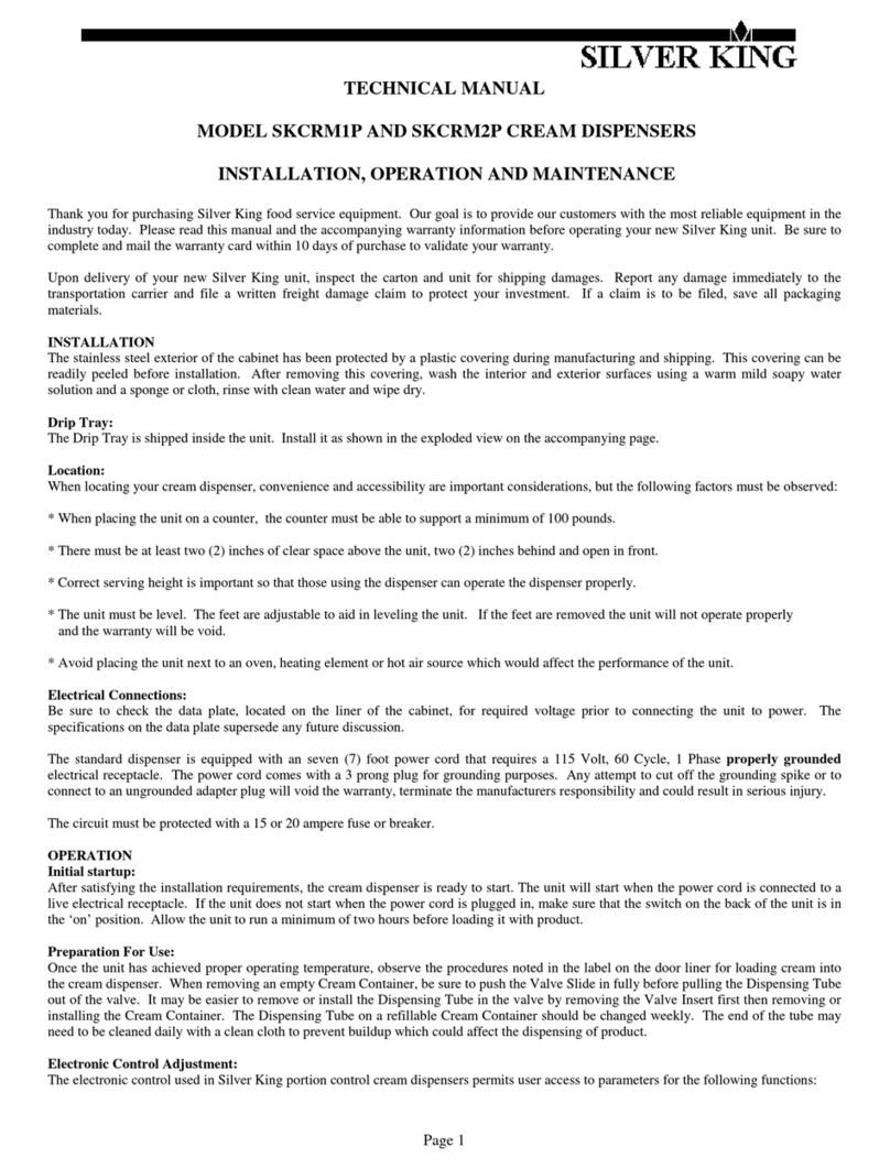 Silver King SKCRM2P Technical manual