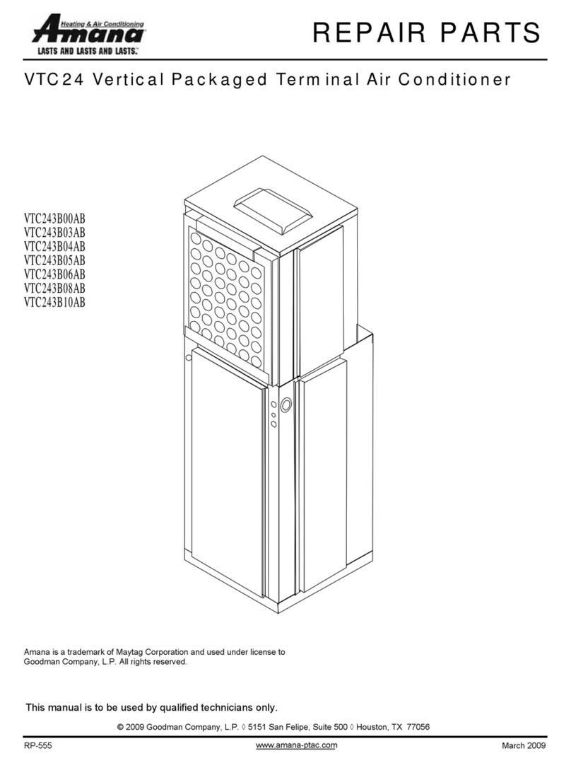 Amana VTC243B00AB Owner's manual