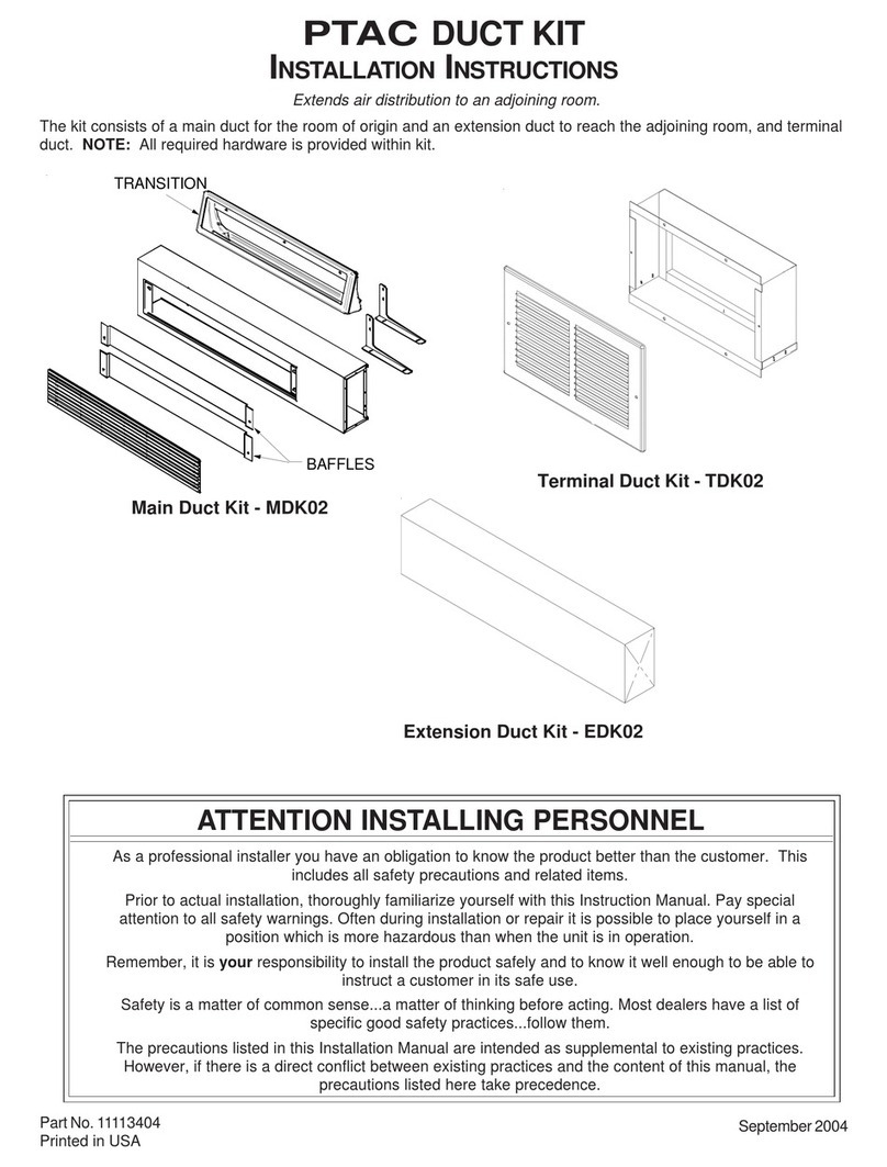 Amana TDK02 installation instructions
