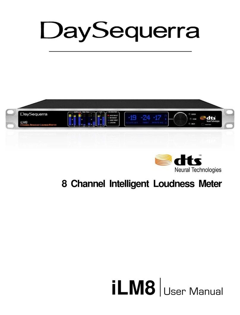 DaySequerra iLM8 User manual