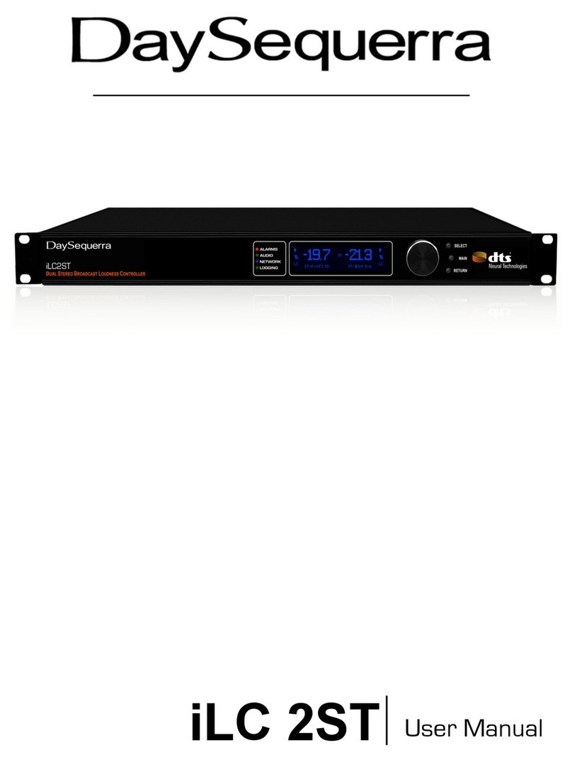DaySequerra iLC 2ST User manual