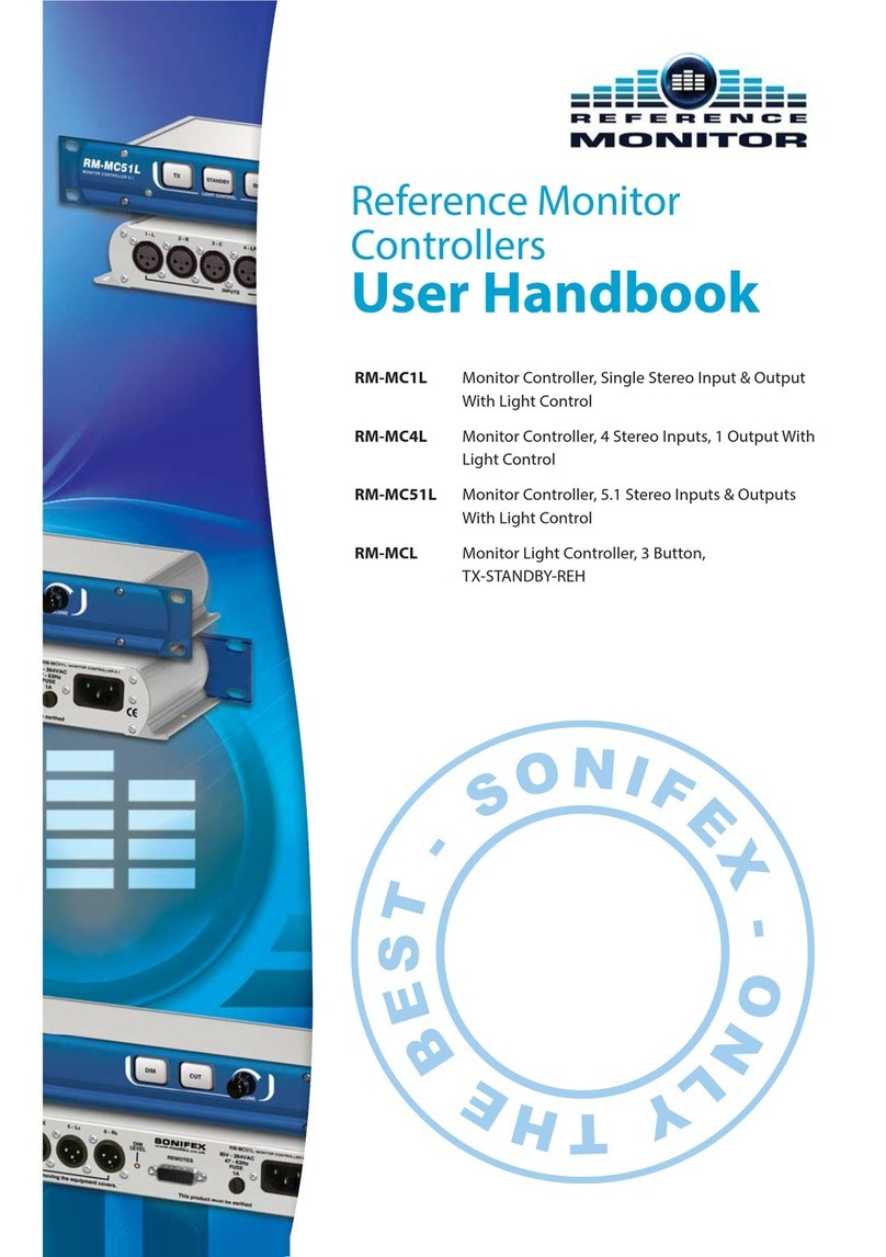 Sonifex RM-MC1L User handbook