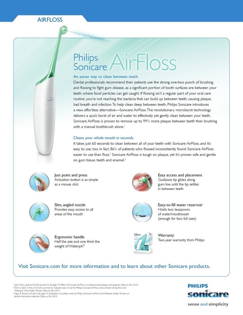 Sonicare AirFloss Instruction Manual