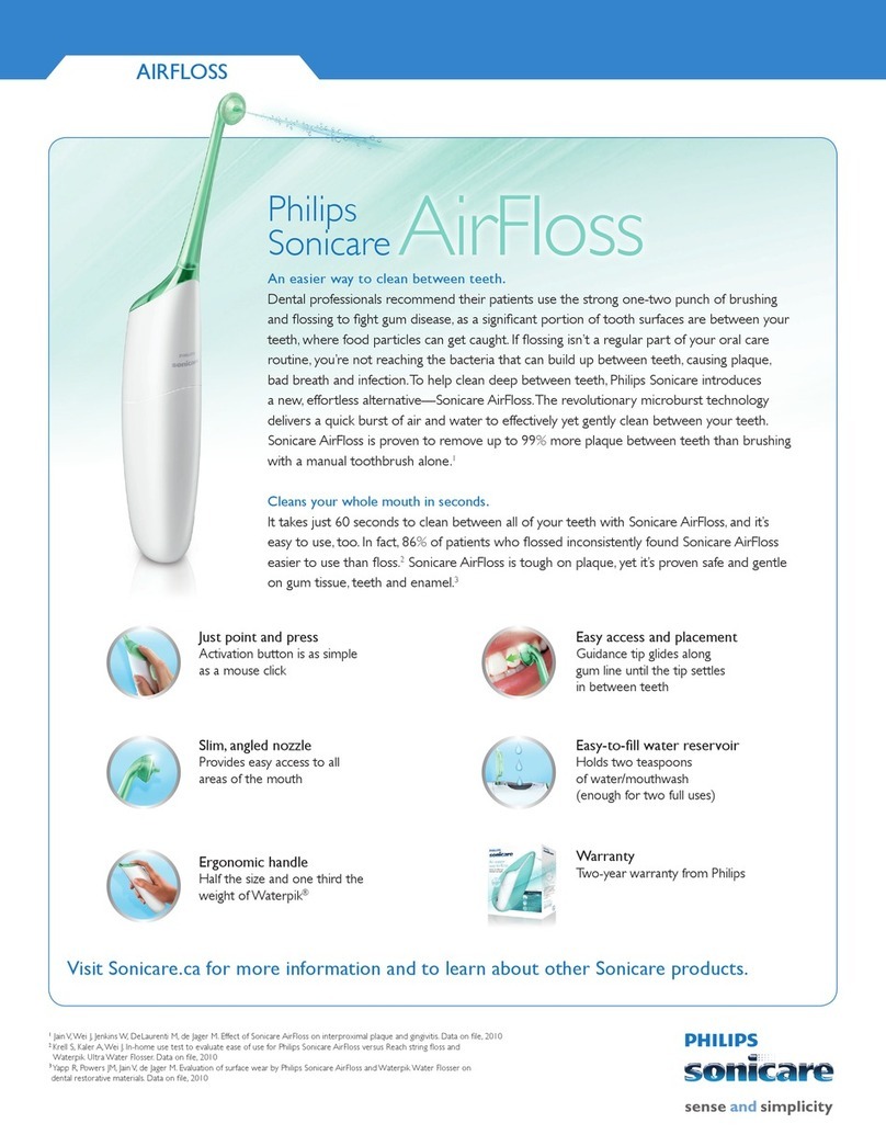 Sonicare AirFloss Instruction Manual