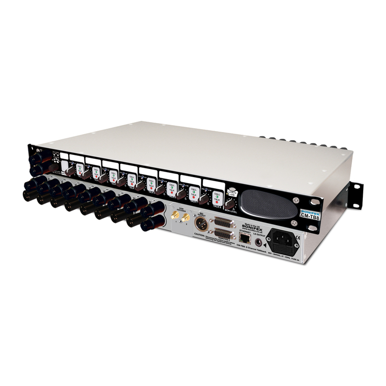 Sonifex CM-TB8 User handbook