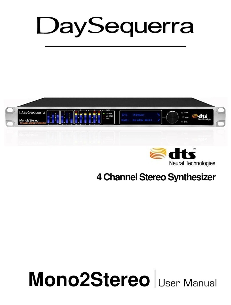 DaySequerra Mono2Stereo user manual