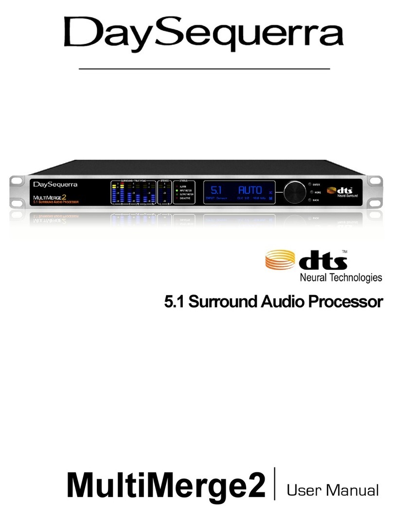 DaySequerra MultiMerge2 User manual