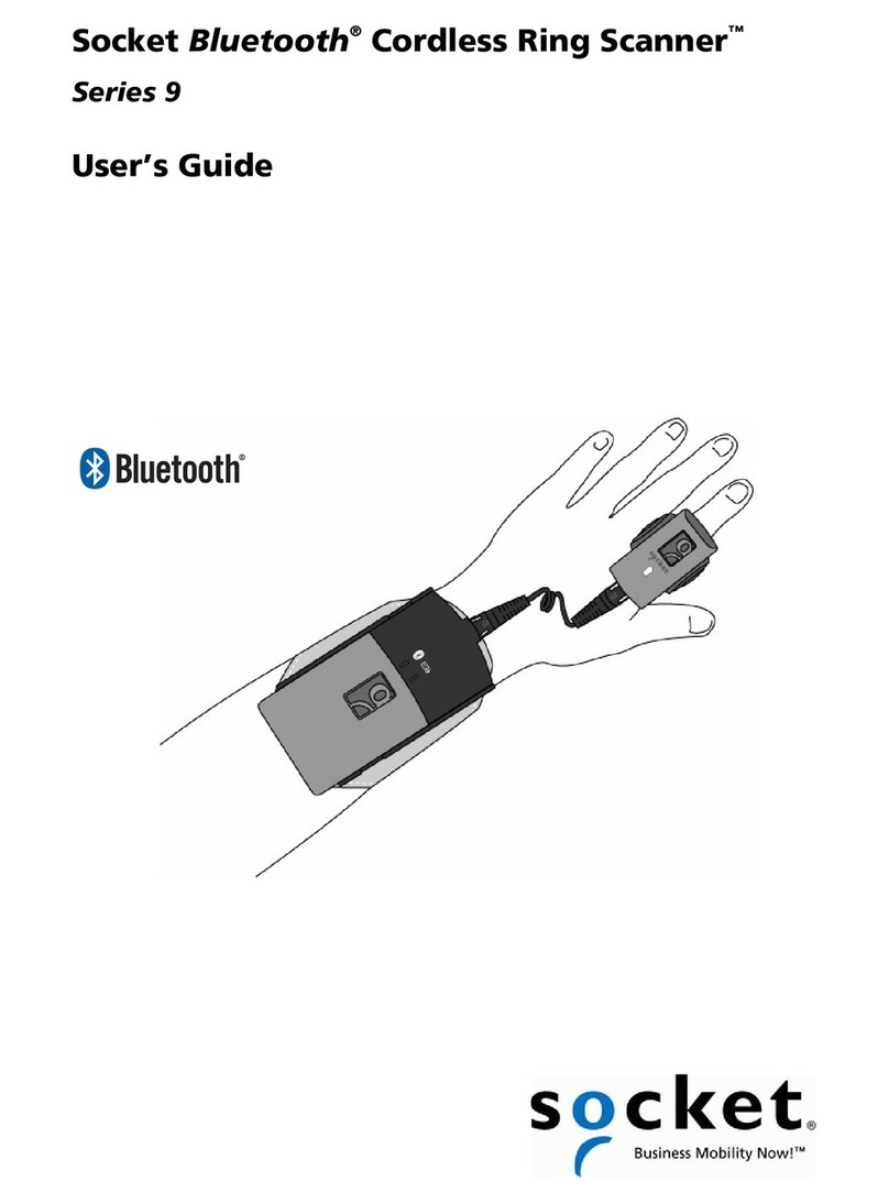 Socket Cordless Ring Scanner Series 9 User manual