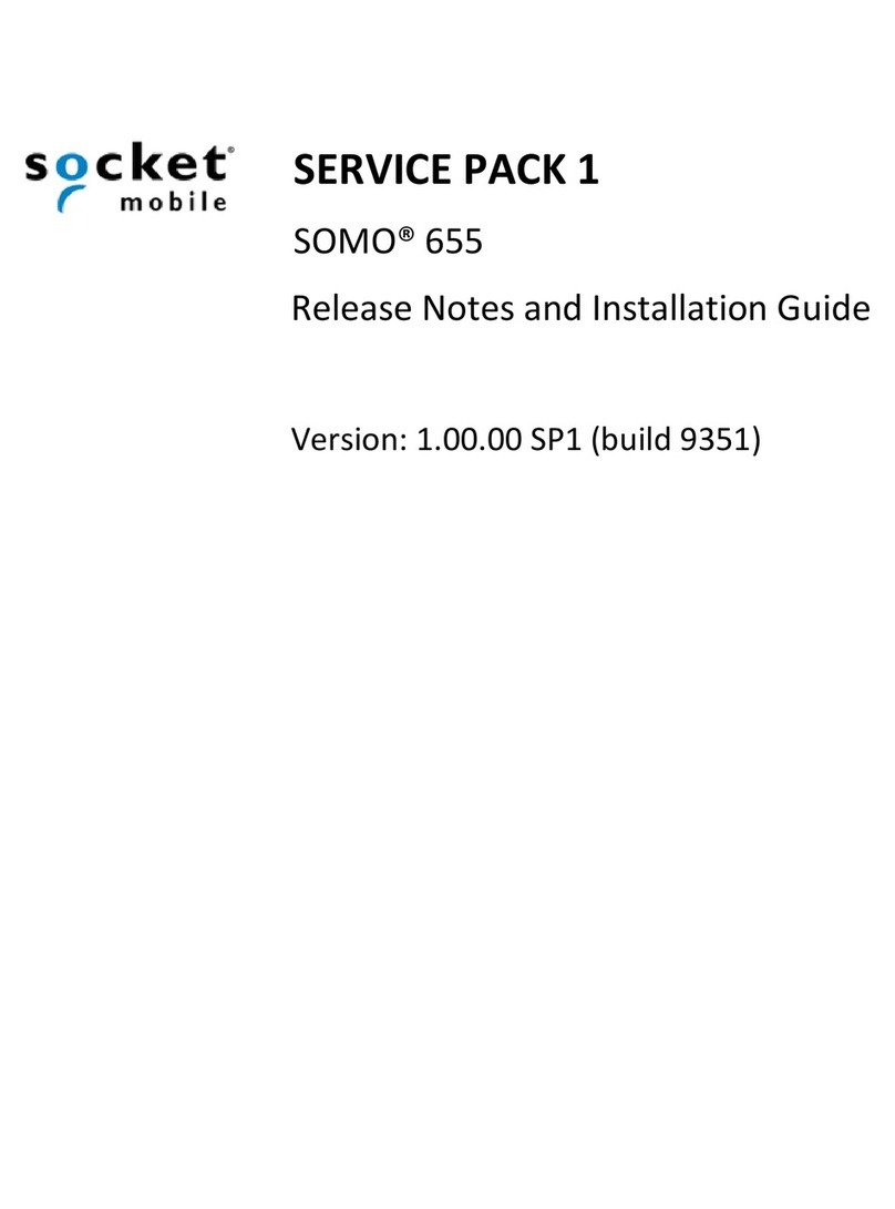 Socket SoMo 655 Standard Instruction Manual