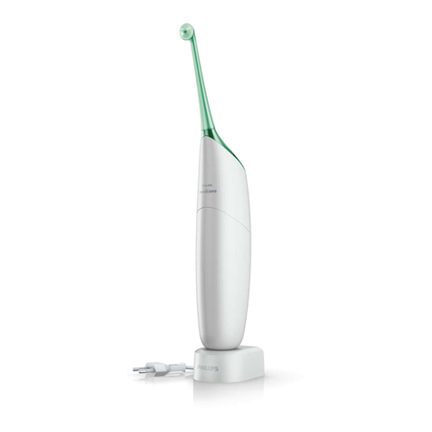 Philips Sonicare AirFloss 100 series user manual Philips Sonicare AirFloss 100 series user manual