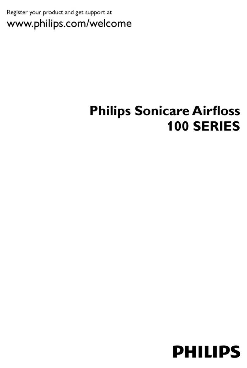 Philips Sonicare AirFloss 100 series User manual