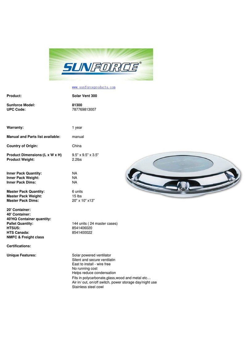 Sunforce 81300 manual&nbsp;