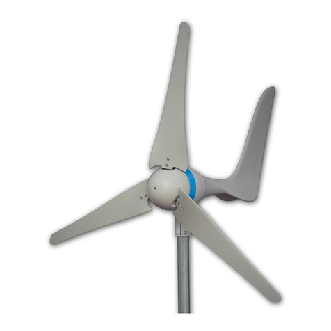 Sunforce 600 Watt MARINE WIND TURBINE user manual