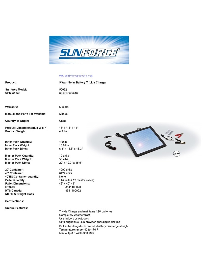 Sunforce 50022 manual&nbsp;