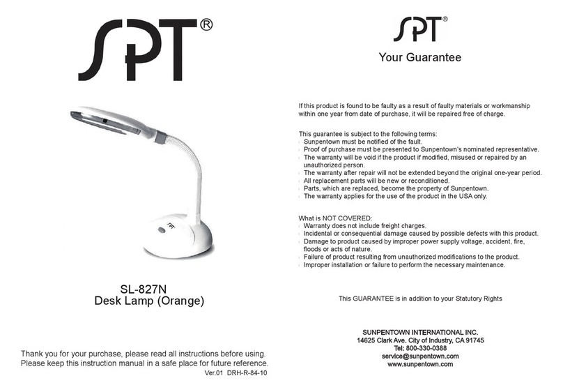 SPT SL-827N instructions