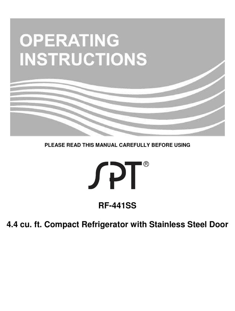 SPT RF-441SS operating instructions