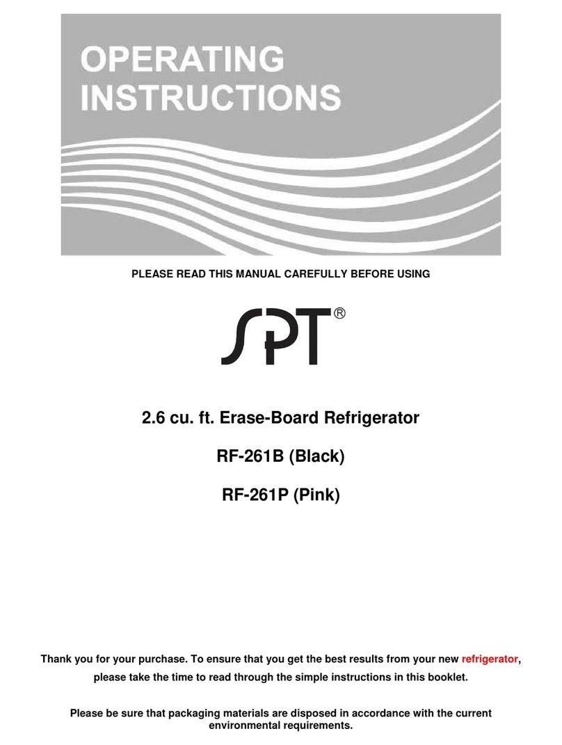 SPT RF-261P User manual