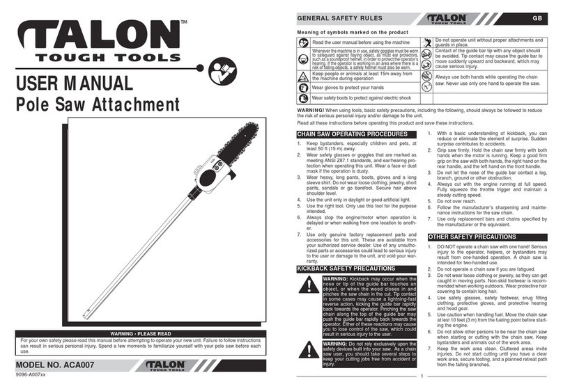 Talon ACA007 user manual