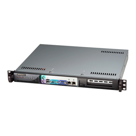 Supermicro Supero SC513 Series User manual
