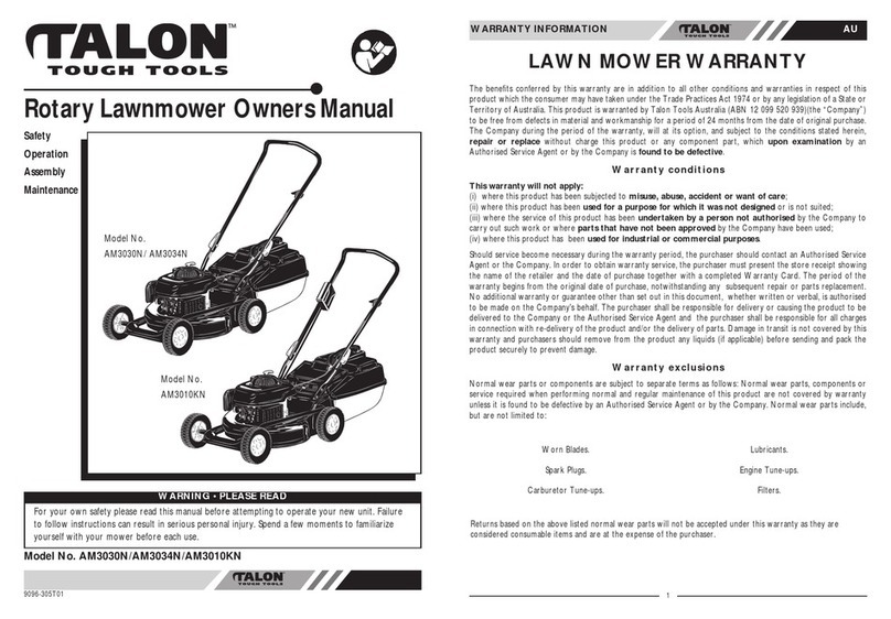 Talon AM3030N owner's manual