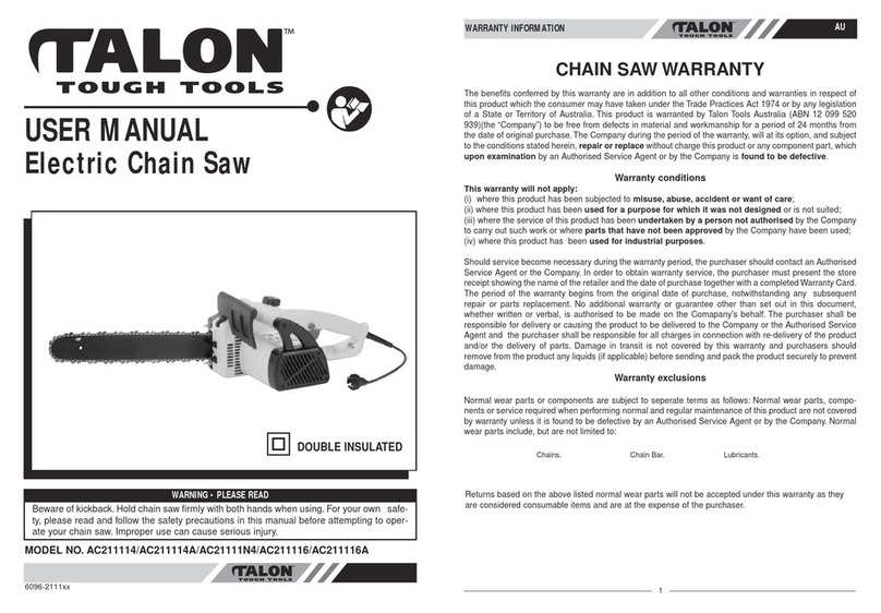 Talon AC211114 User manual