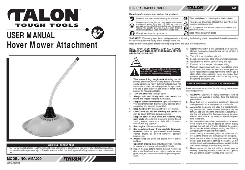Talon AMA009 User manual
